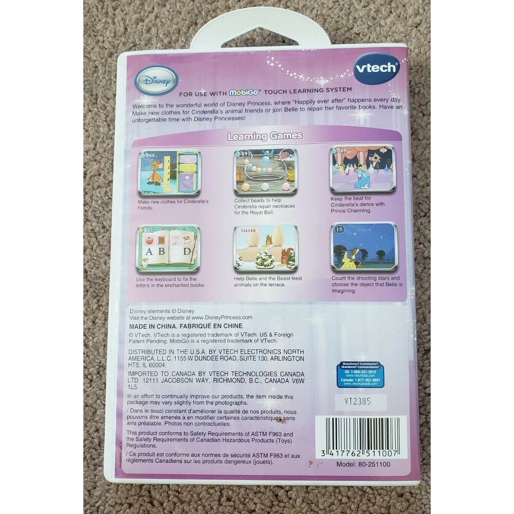 Vtech Mobigo Learning Games Lot Of 3 Disney And Nickelodeon - Picture 6 of 10